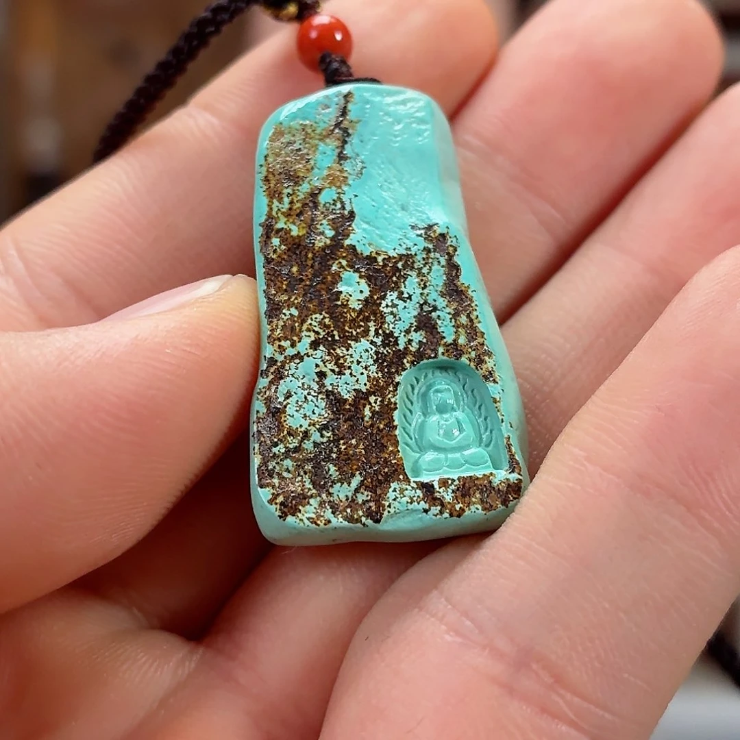 未镶嵌绿松石珠宝奇石