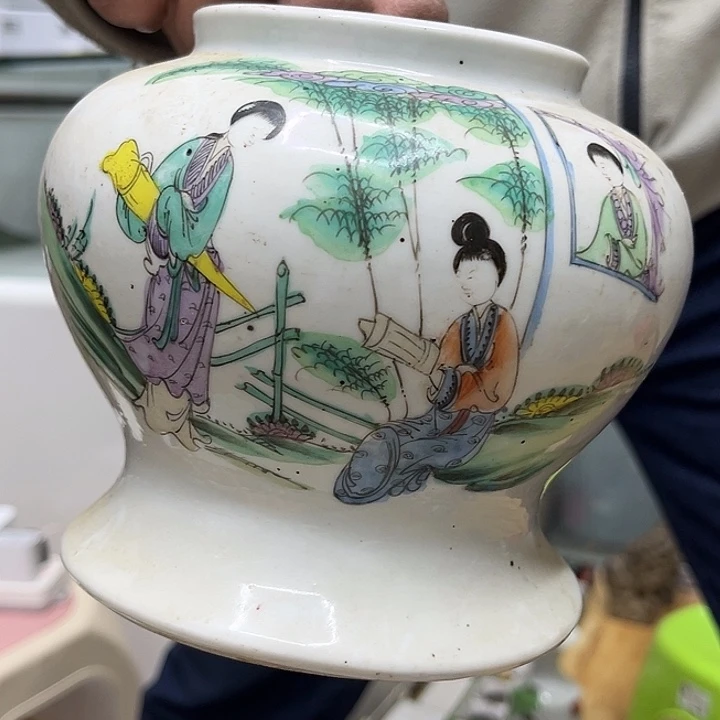 y***l瓷片精美的陶瓷摆件……