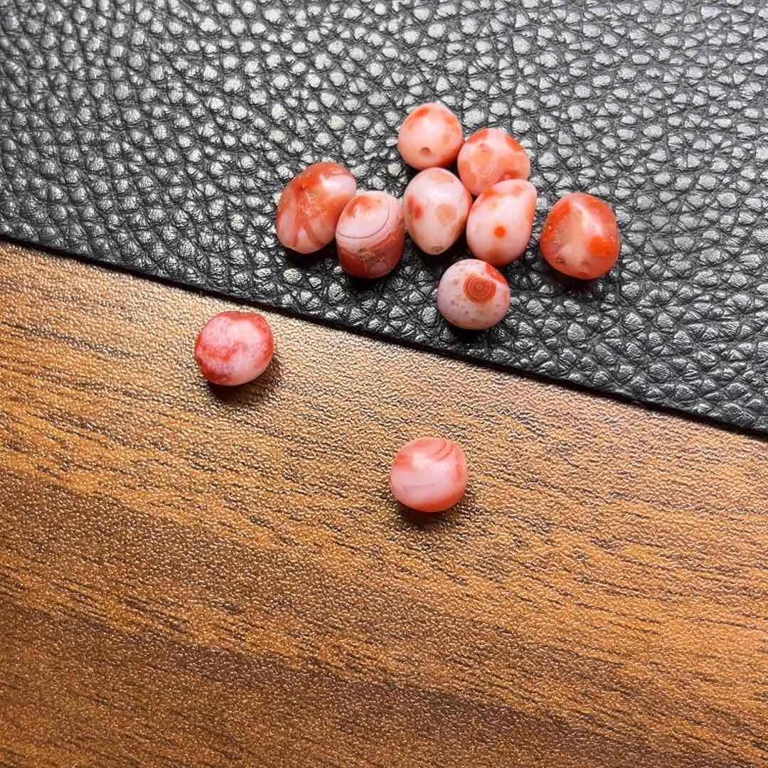 南红玛瑙未镶嵌颈饰秋**๑