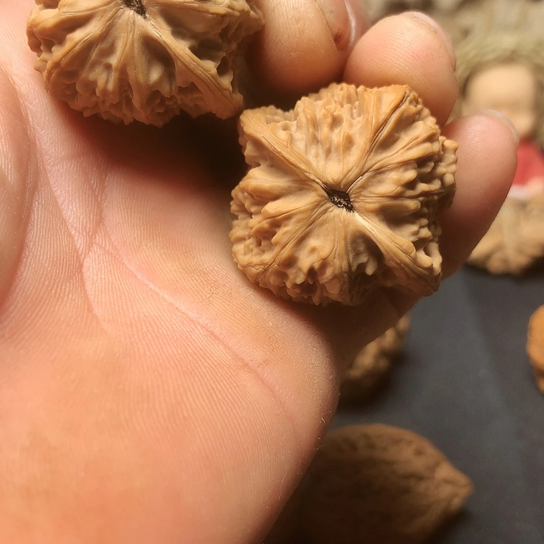 大***森吊坠文玩核桃玉扇小众文玩把件