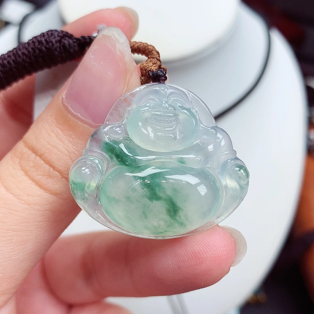 颈饰未镶嵌翡翠翡翠88，27/31/6.2