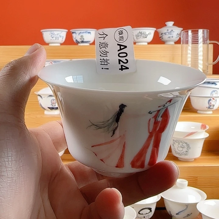 壹****柒非正品手绘陶瓷茶具