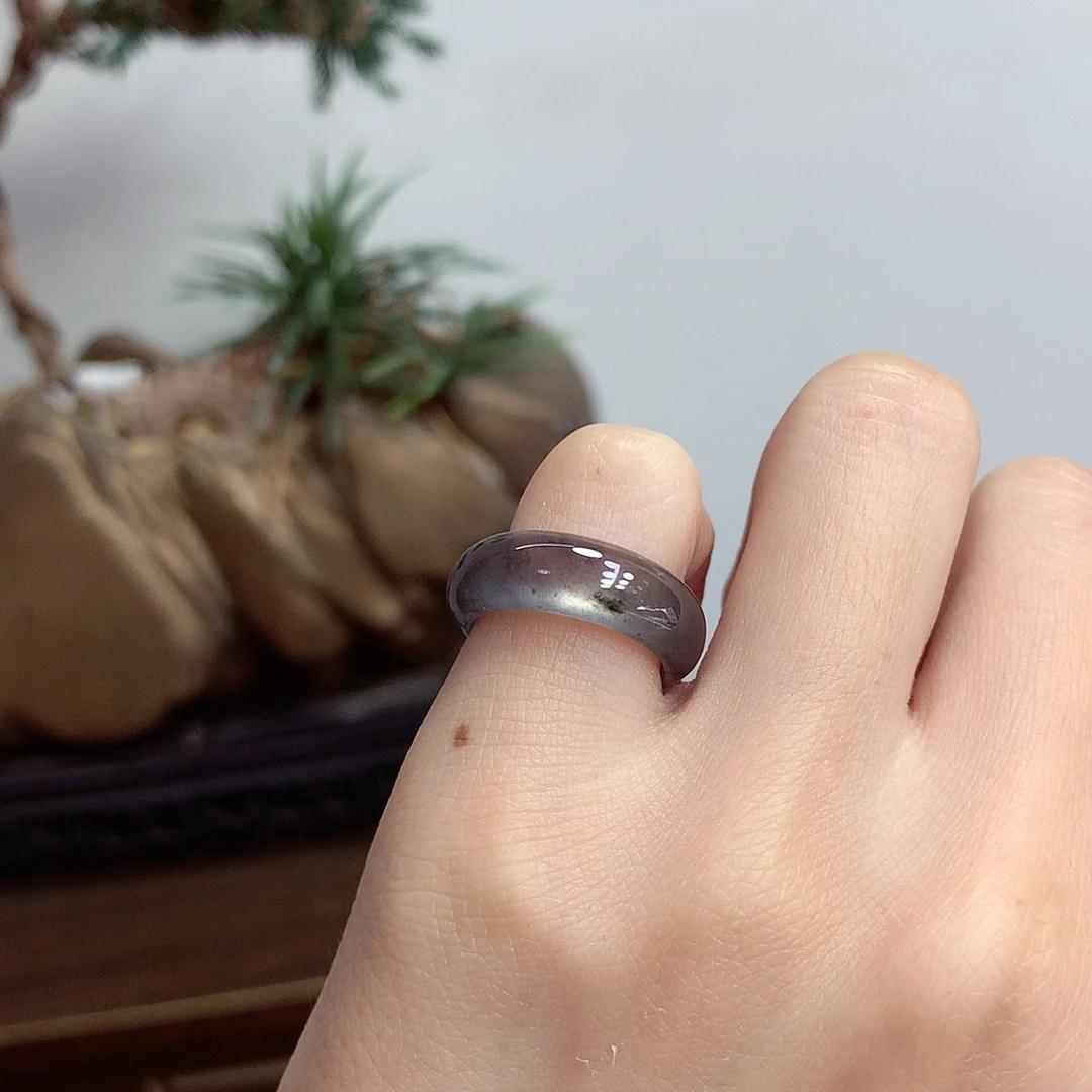 翡翠未镶嵌戒圈5号