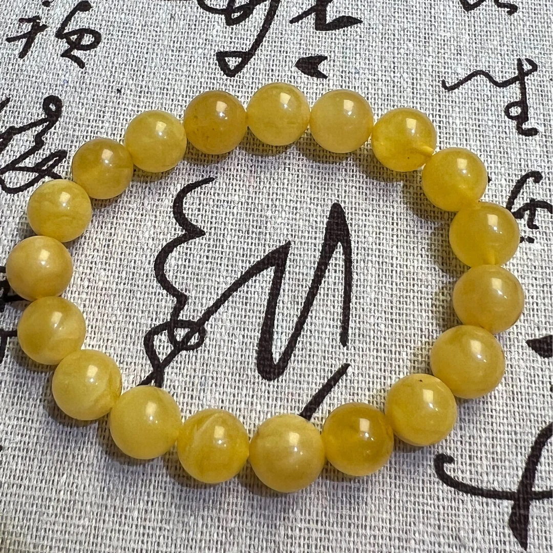 蜜蜡手串（微瑕）  