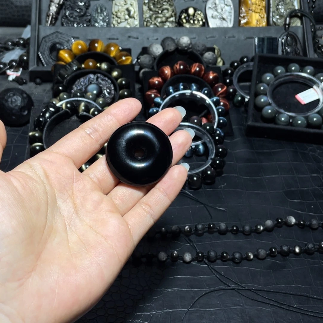 黑曜岩珠宝奇石未镶嵌1****泰