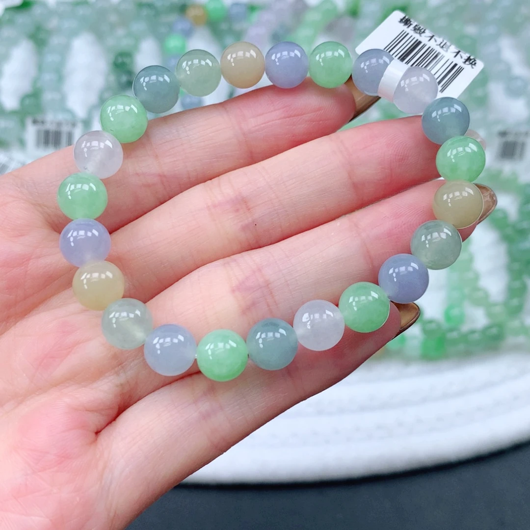 翡翠未镶嵌手链翡翠