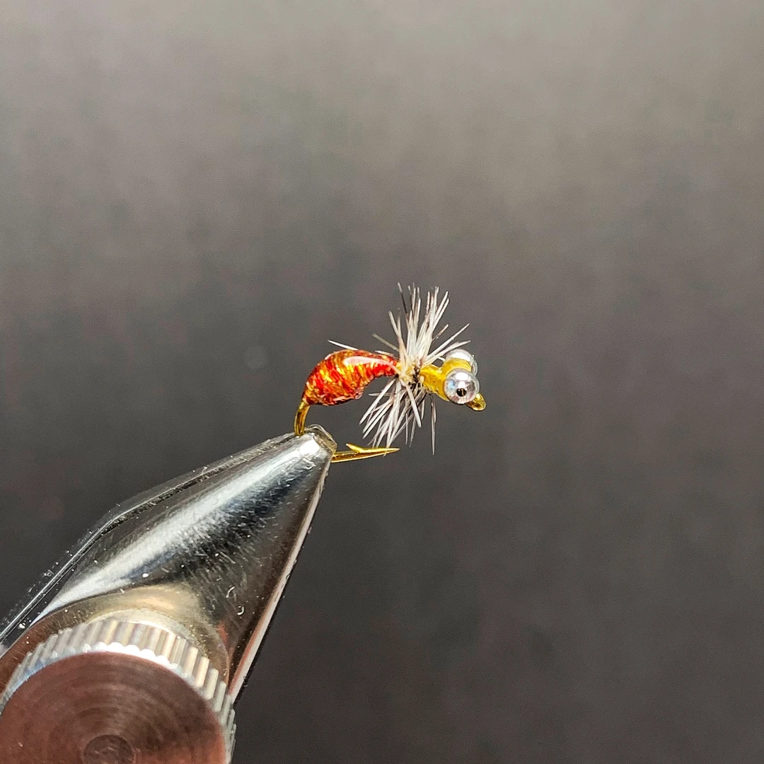 大眼毒蚊飞蝇钩路亚假饵飞蚂蚁毒蚊马口溪哥鱼饵