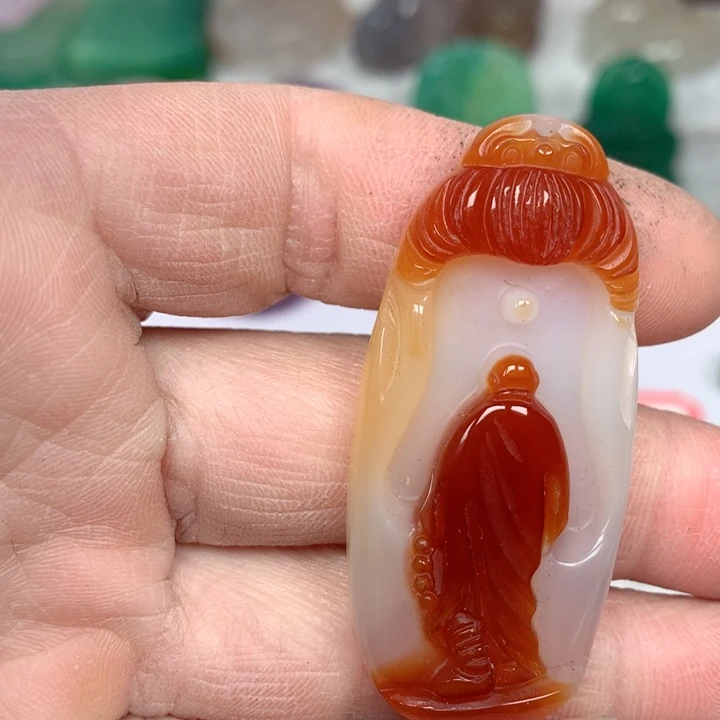 玛瑙/玉髓颈饰未镶嵌“****”