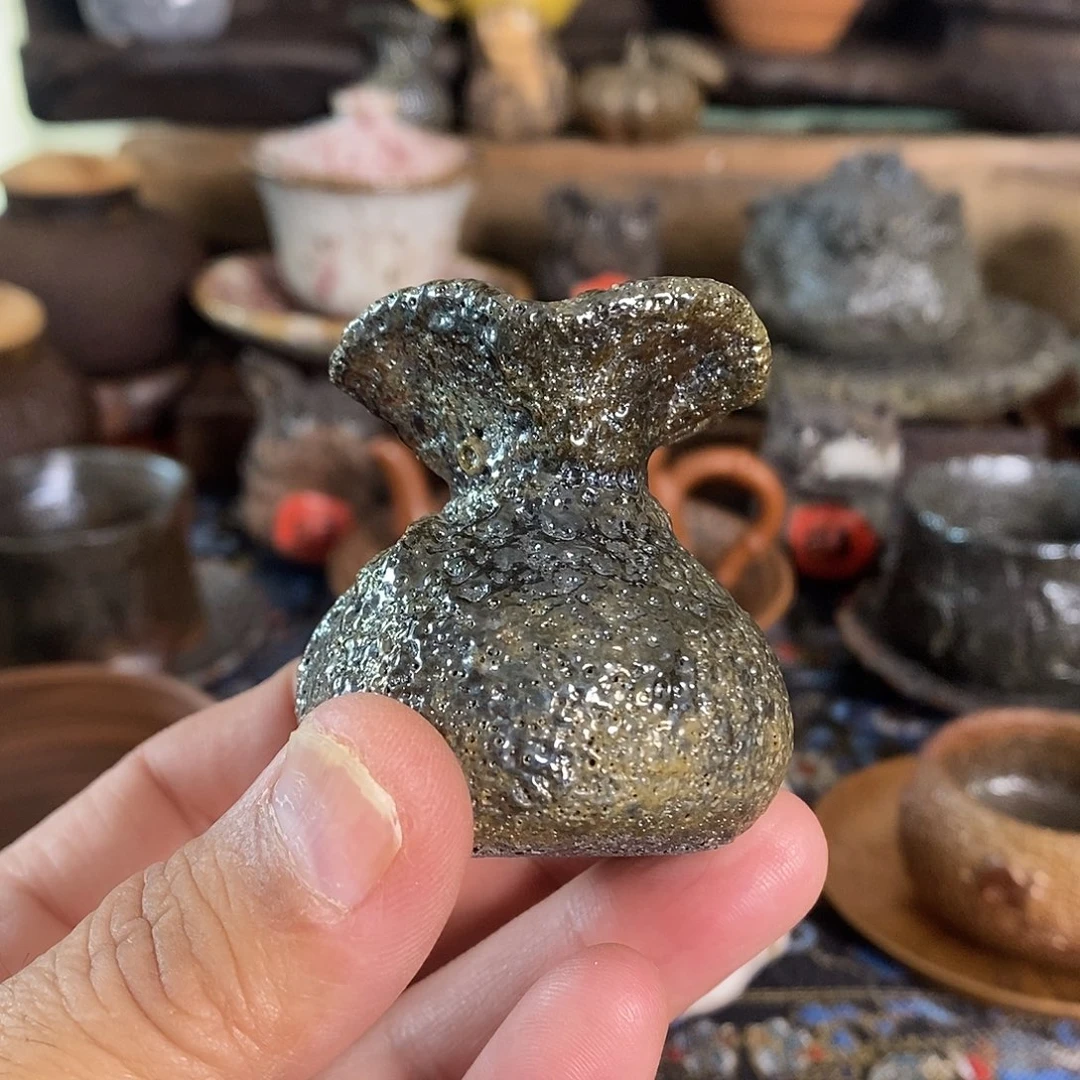 手工制作茶具摆件