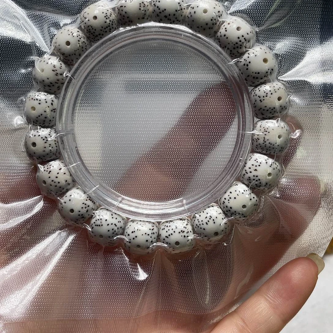 吊坠星月菩提11*10大留白小细星手串