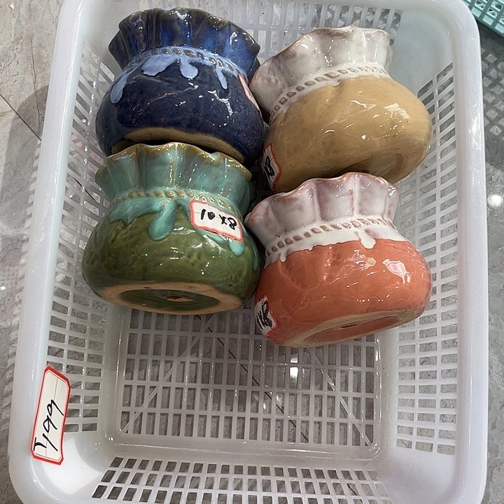 瑕疵品粗陶花盆瑕疵