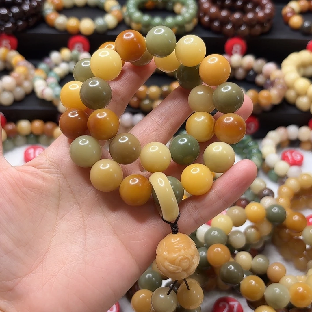 菩提根/象牙果手串正圆27颗