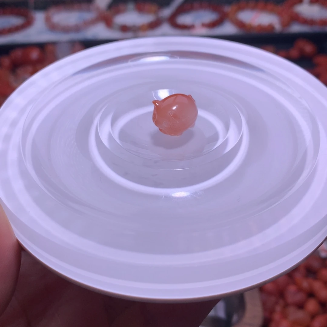 未镶嵌南红玛瑙珠宝半成品