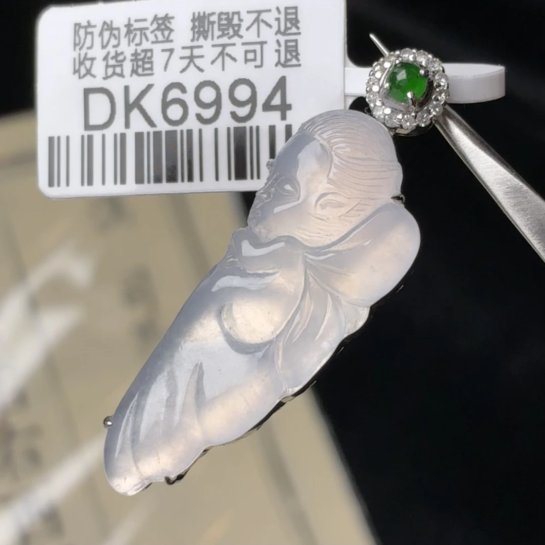 DK6994白冰天使18k镶嵌