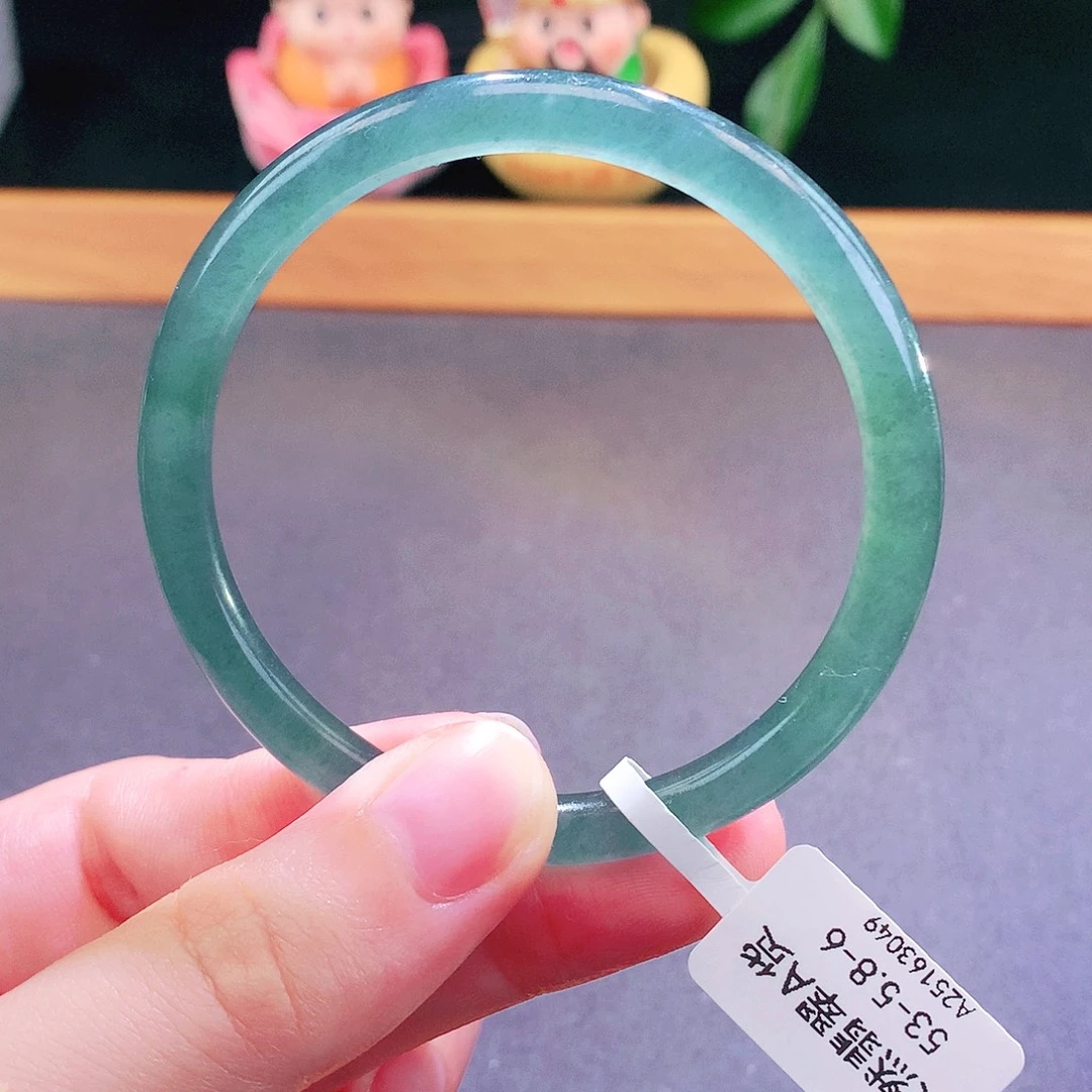 翡翠未镶嵌手镯天然翡翠