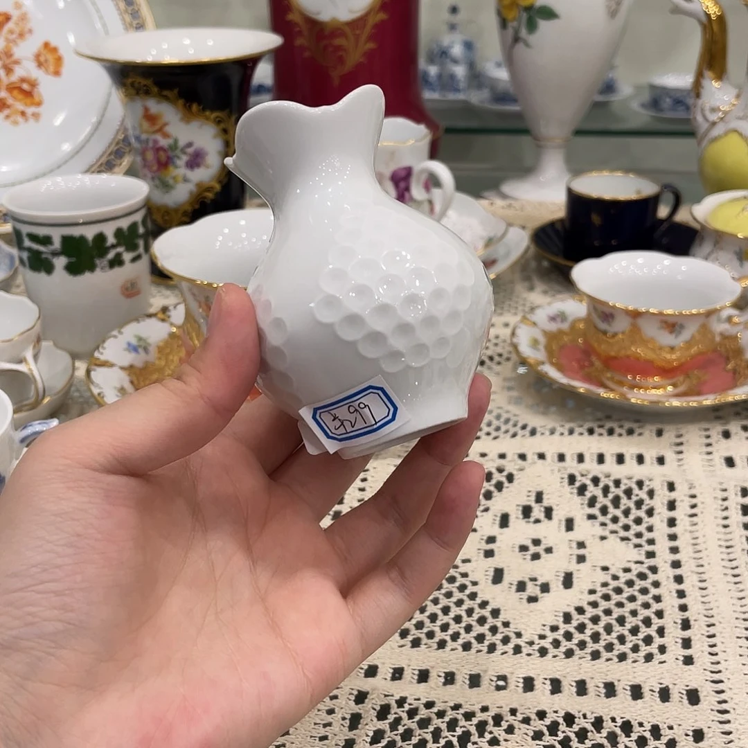 摆件中古二等奶罐