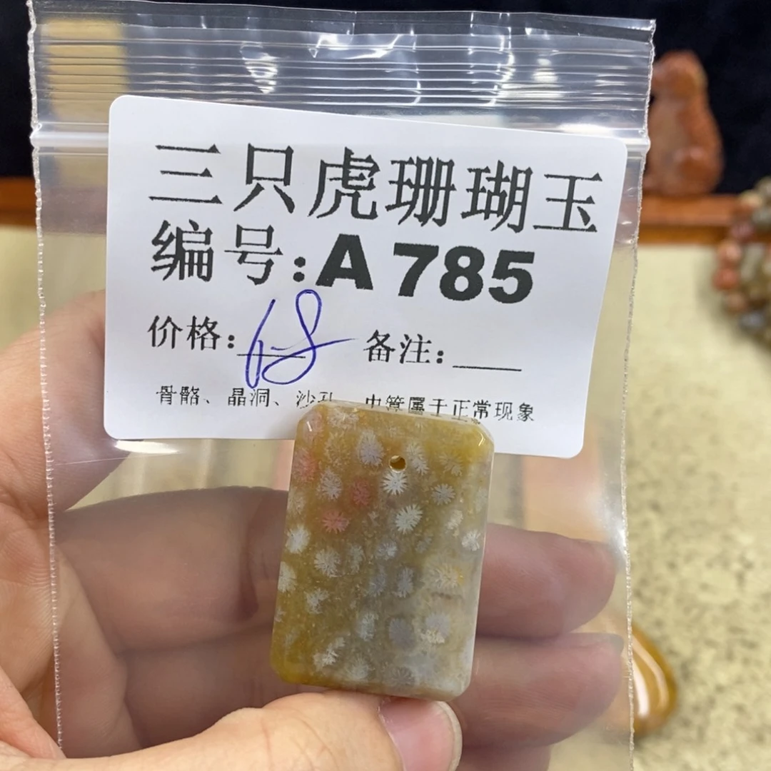 硅化珊瑚（珊瑚玉）1未镶嵌M**O