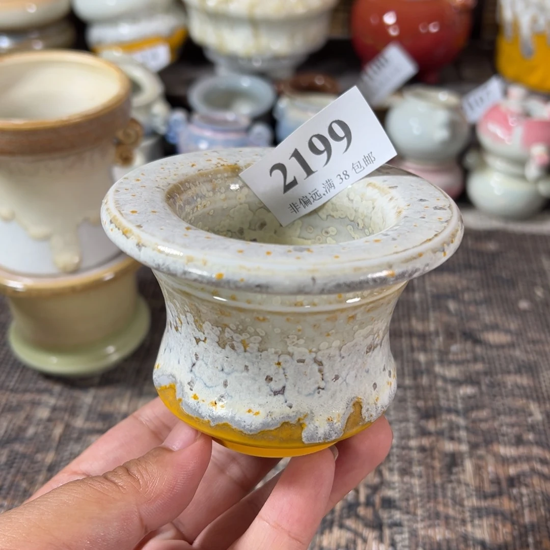 口5 手工花盆满30包邮