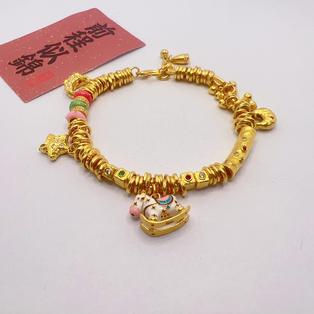 足金999 黄金投资金 卡5盘缠 15手围 40.96 克