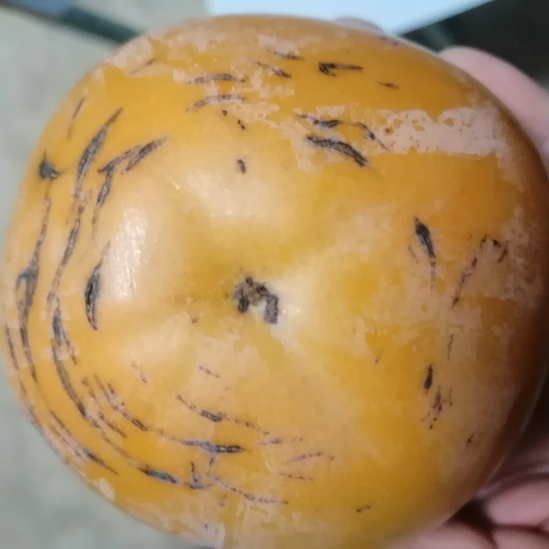 太秋甜柿花皮果子新鲜采摘顺丰包邮