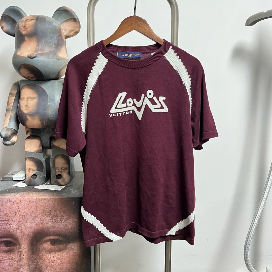 99新 LouisVuitton/路易威登 针织短袖M0710尺码：S衣长66胸围53