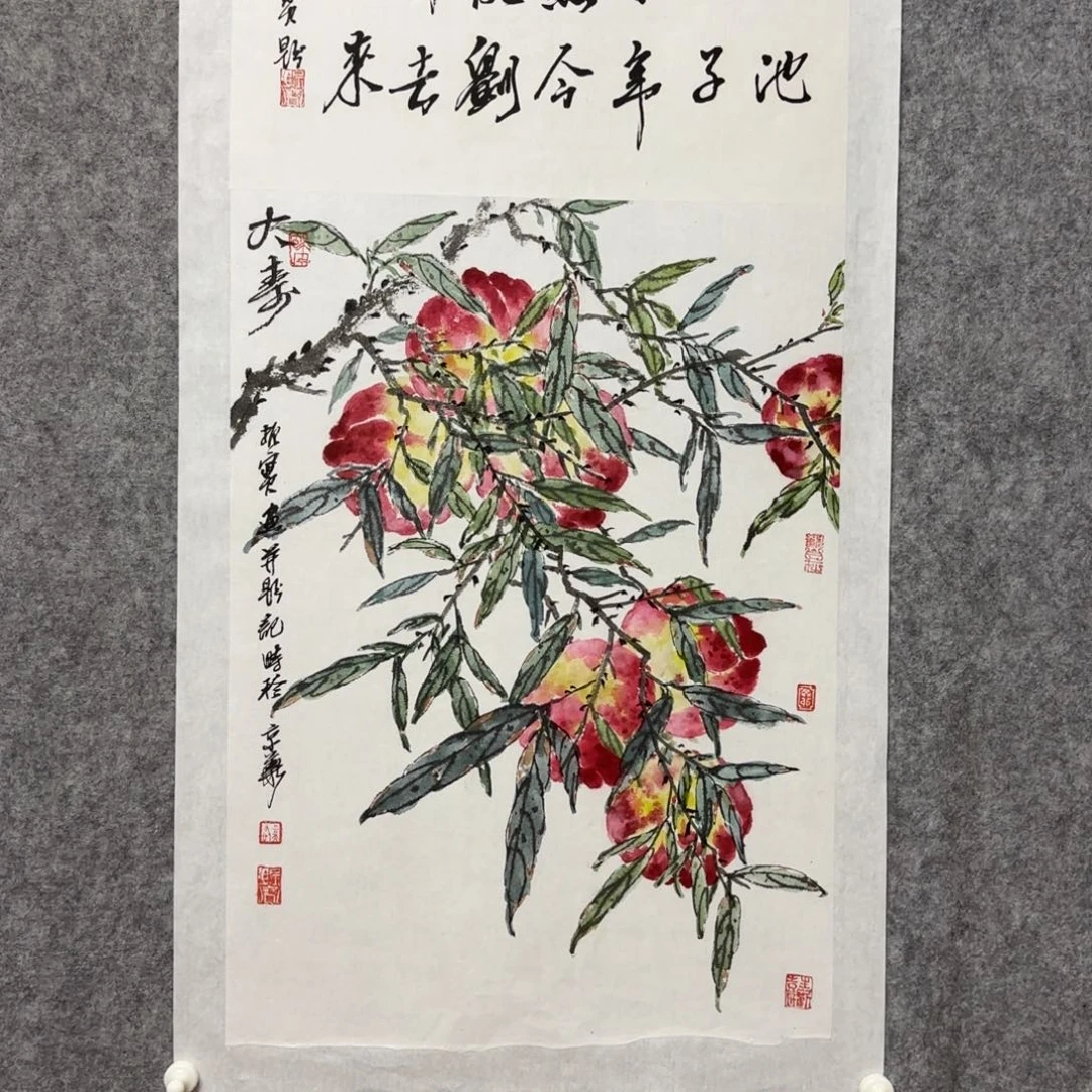 牛***闷国画付老师国画花鸟