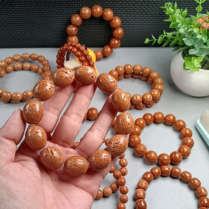 手串桃核铁籽鸡蛋黄鸽子蛋17