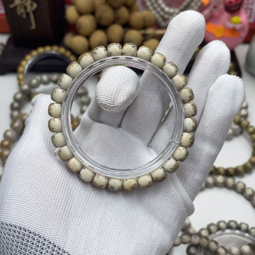 星月菩提手串?****?8mm 火烧云河豚