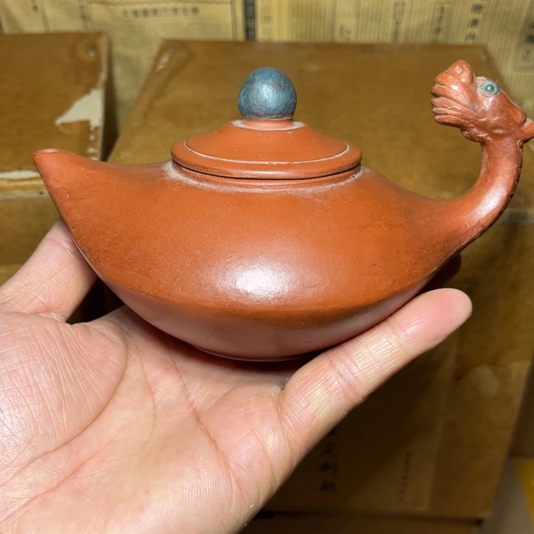 保***感紫砂茶壶宜兴原矿紫砂壶