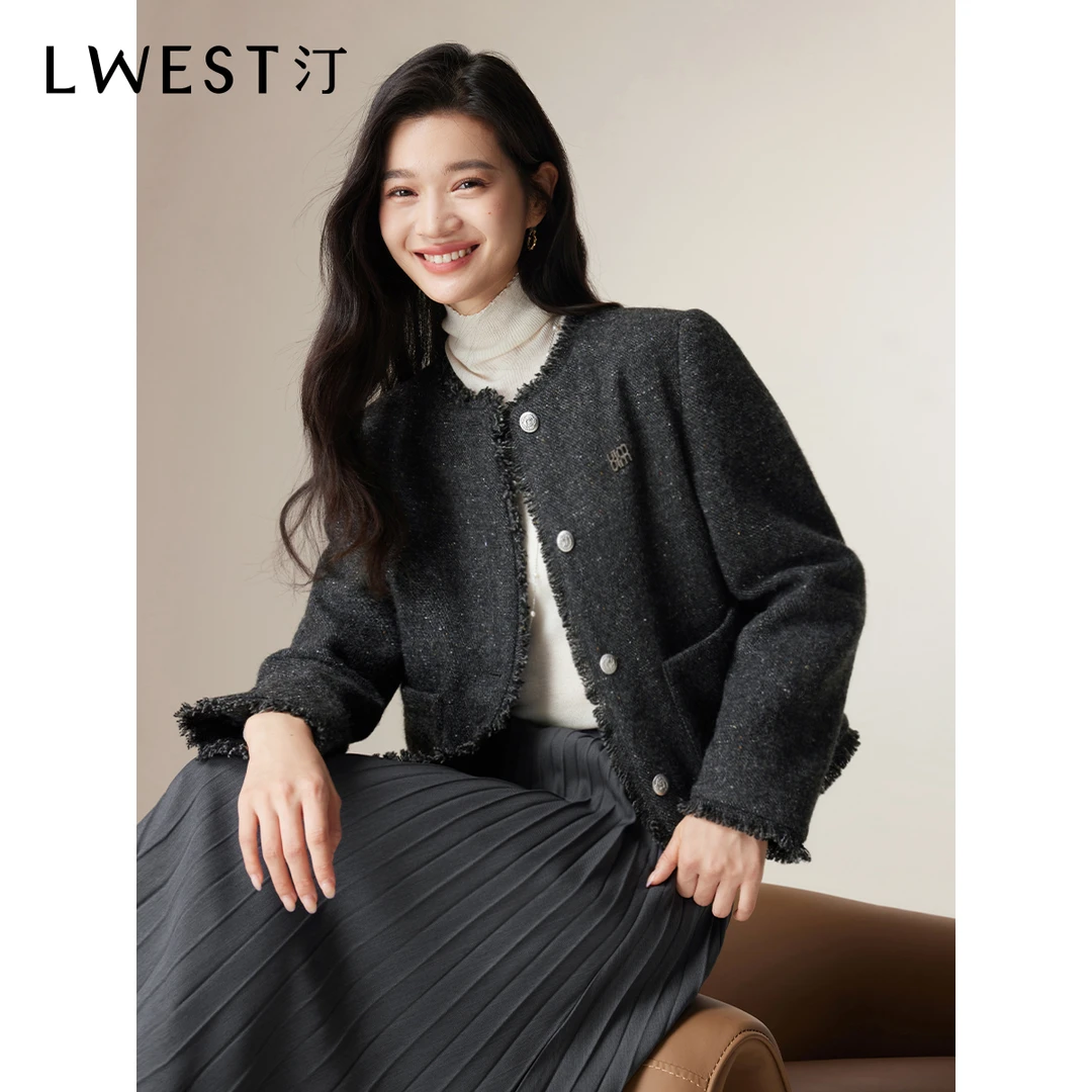 2788【马琦尧专属】朗文斯汀流苏设计感短外套DTMW4508C12788B
