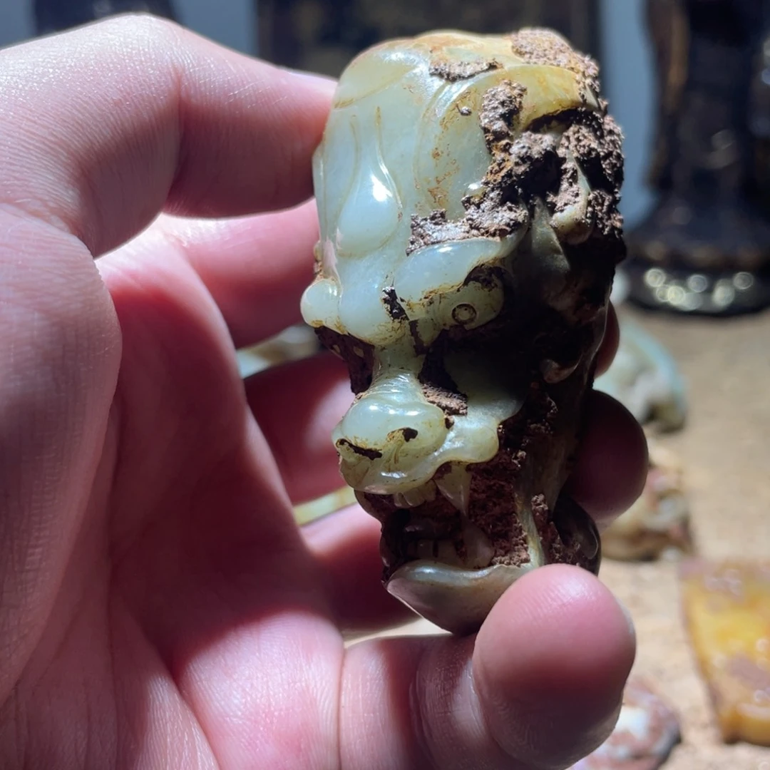 和田玉（糖玉）未镶嵌挂件润**水