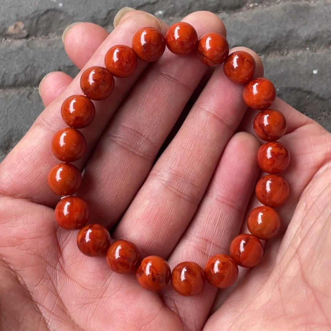 南红玛瑙单圈未镶嵌柒*