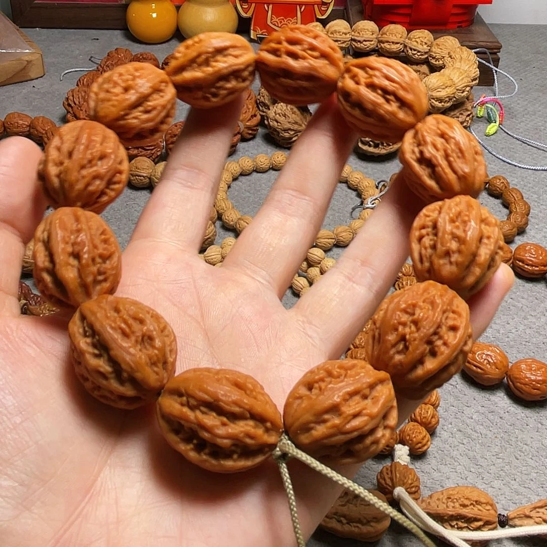核桃粗筋京八棱麻花手持