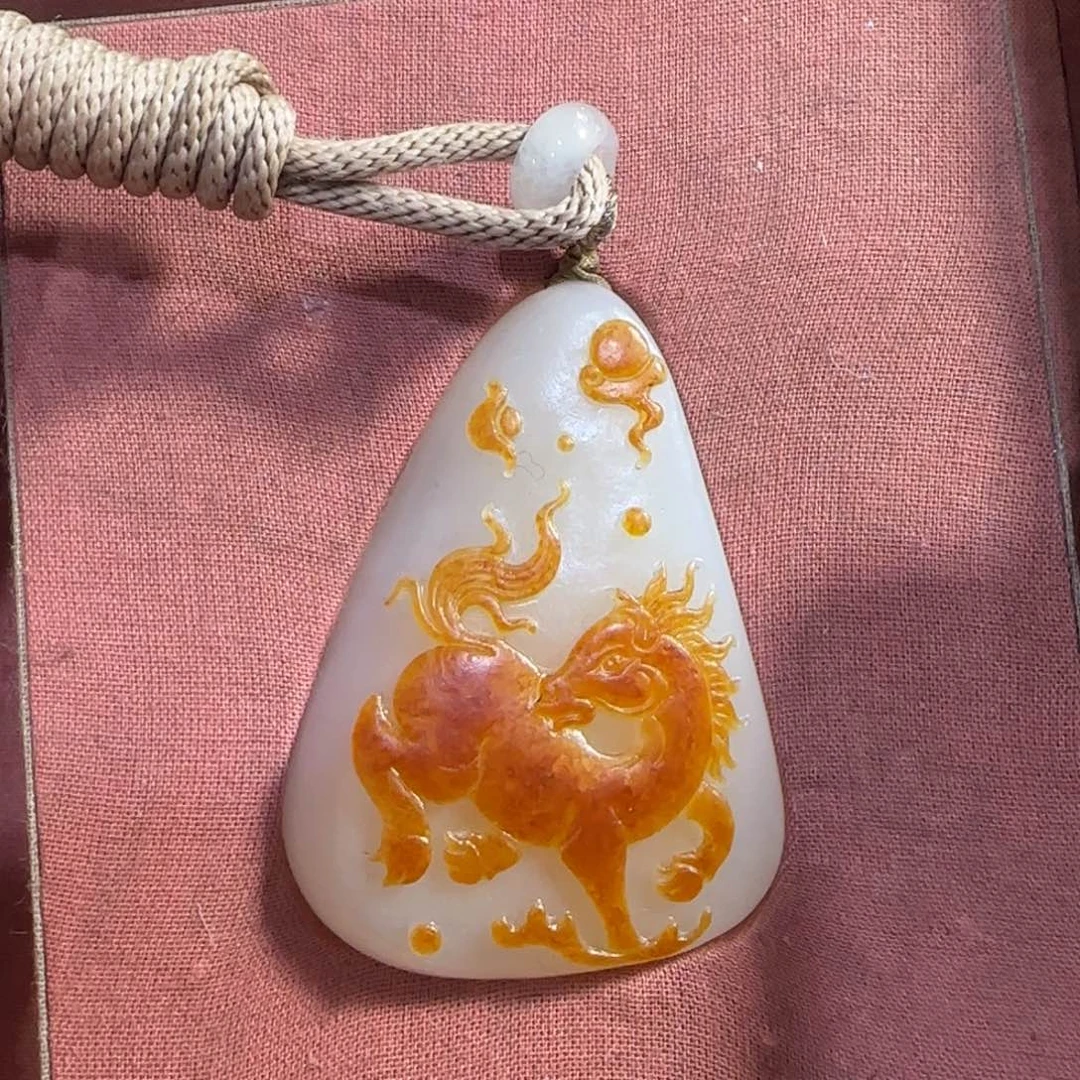 和田玉挂件未镶嵌