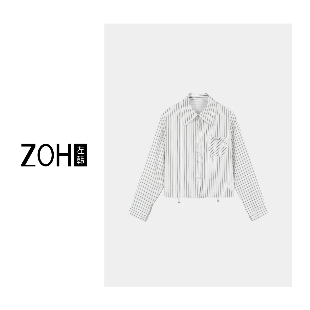 ZH234【左韩】时尚简约通勤衬衫 CH530081C
