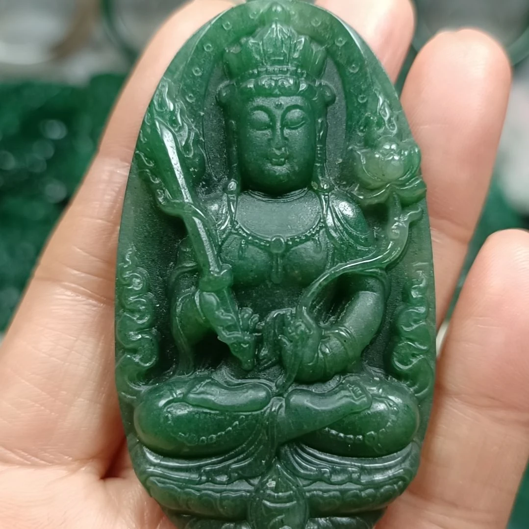 独山玉未镶嵌虚空藏菩萨