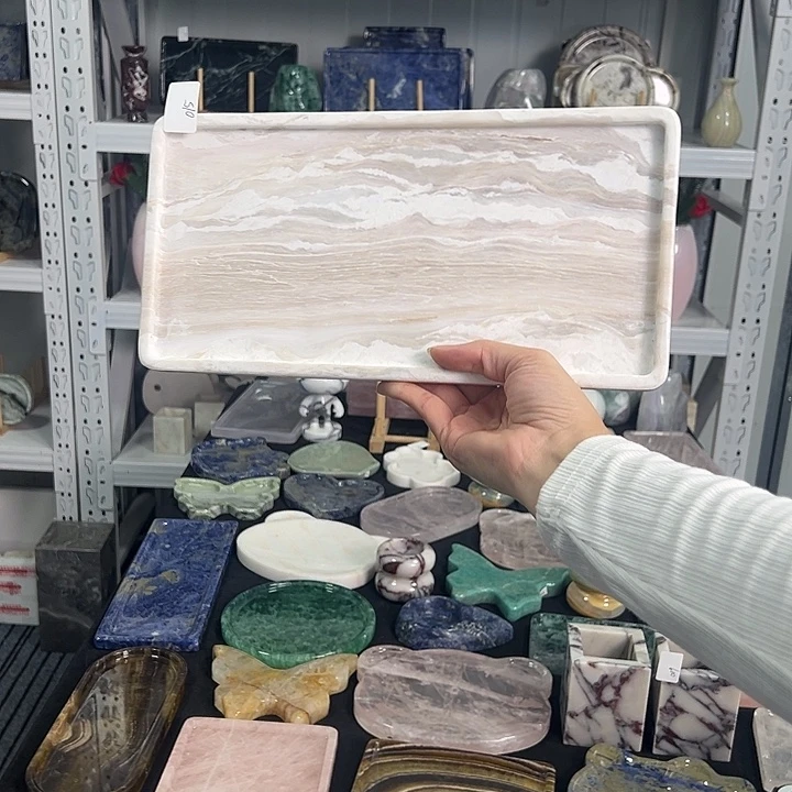 石材彩玉间长方盘015