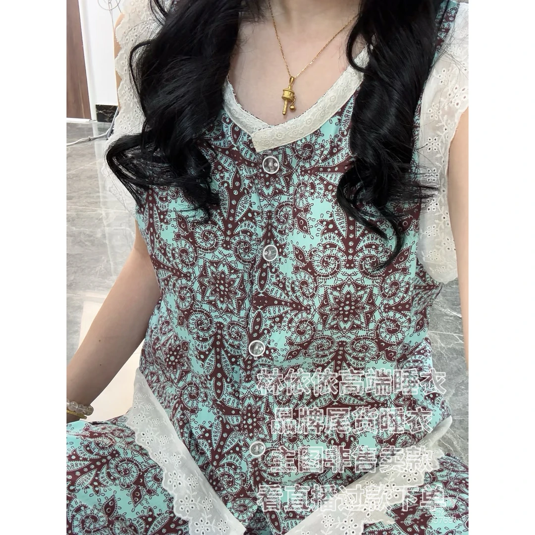 （五号链接500-599编码）林依依家居服可外穿家居服短袖在此下单