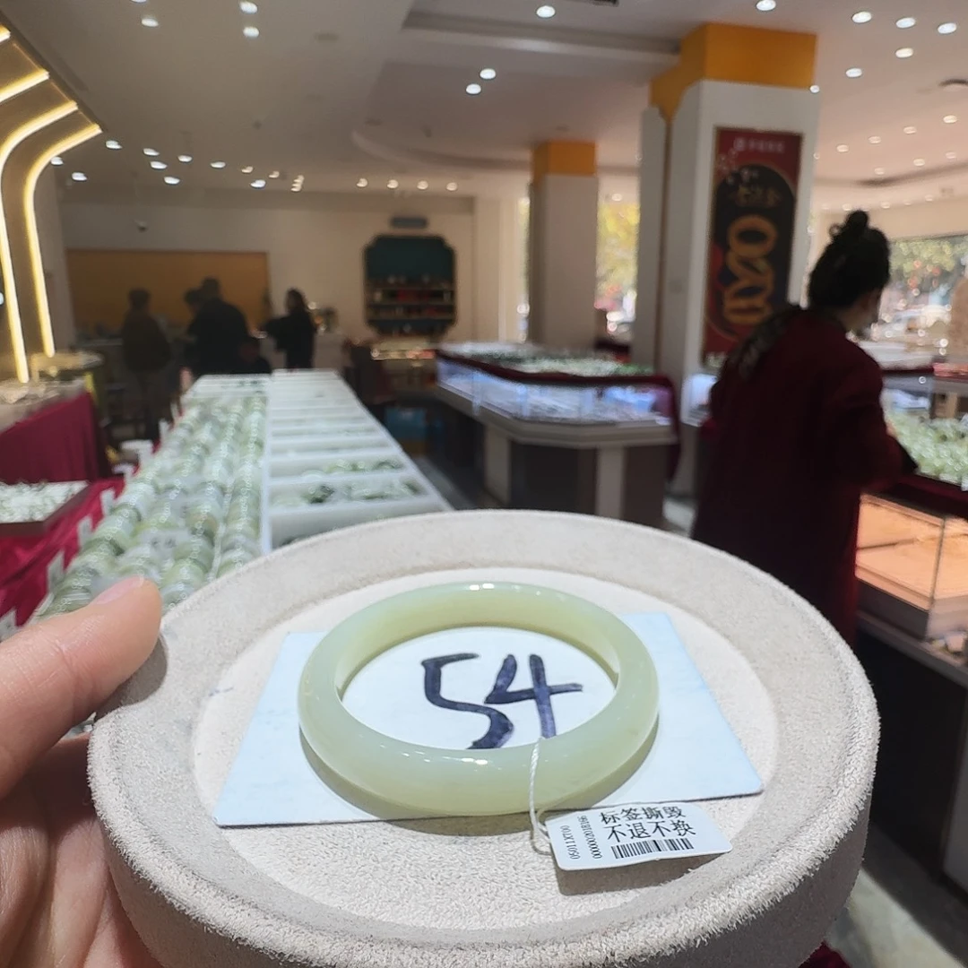 和田玉未镶嵌手镯03