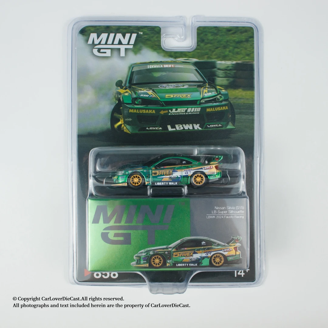 MINIGT 1:64 #858 尼桑 Nissan LB-Super S15 合金汽车模型