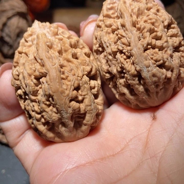 把件文玩核桃东北楸子小雪242