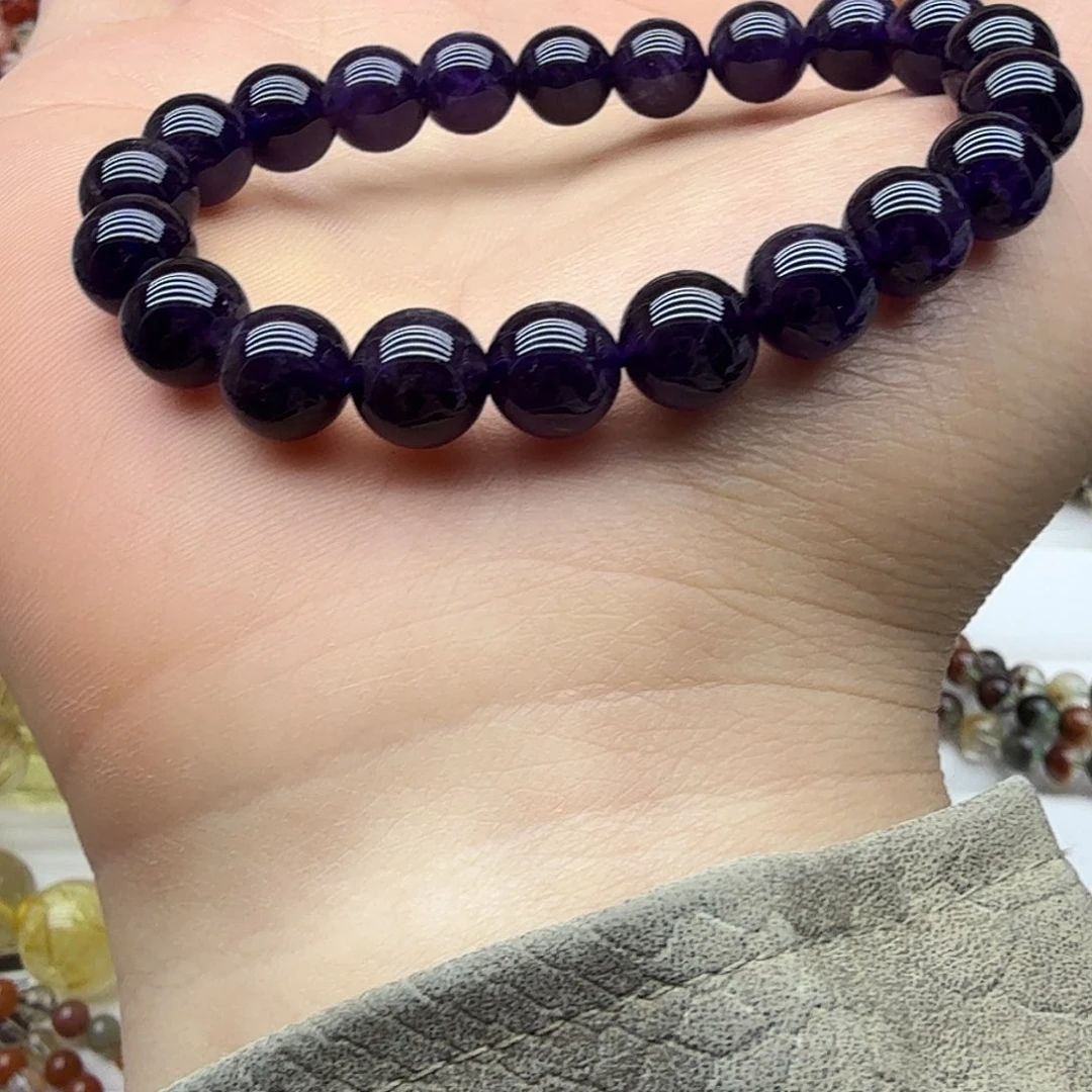 水晶手链未镶嵌天然