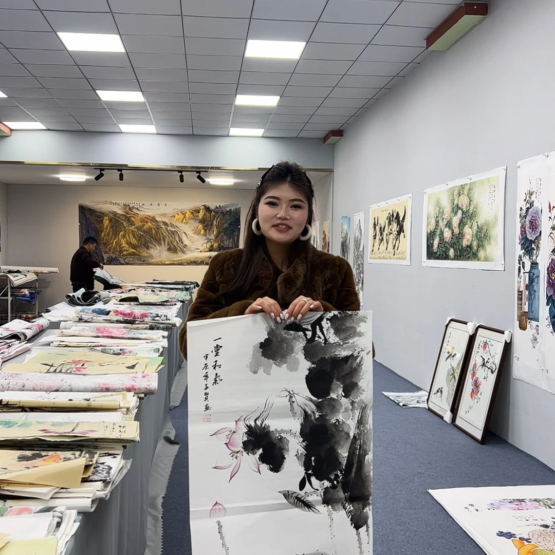 国画国画作品宣纸纯手绘