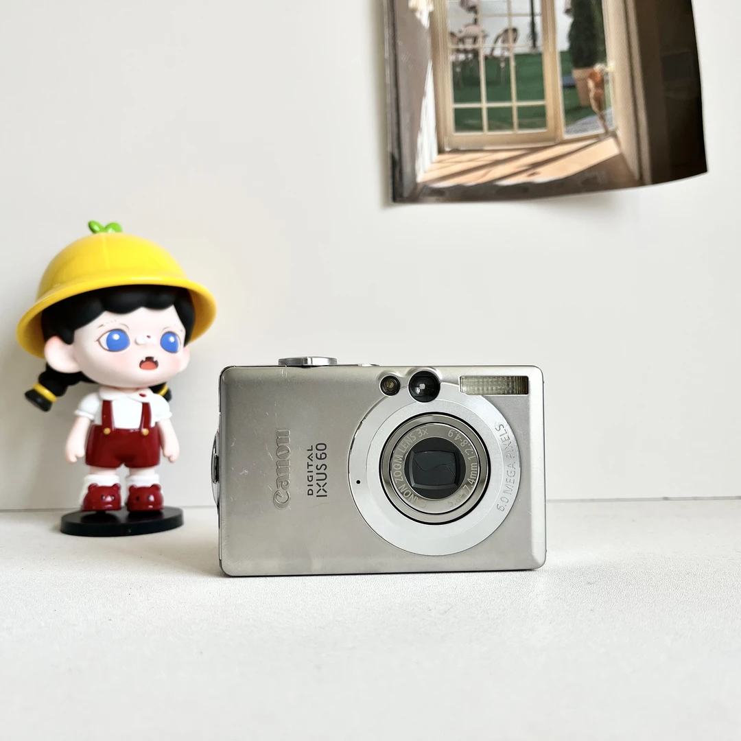 9新 Canon/佳能 ixus60银色600万像素3倍变焦 复古清透冷白皮