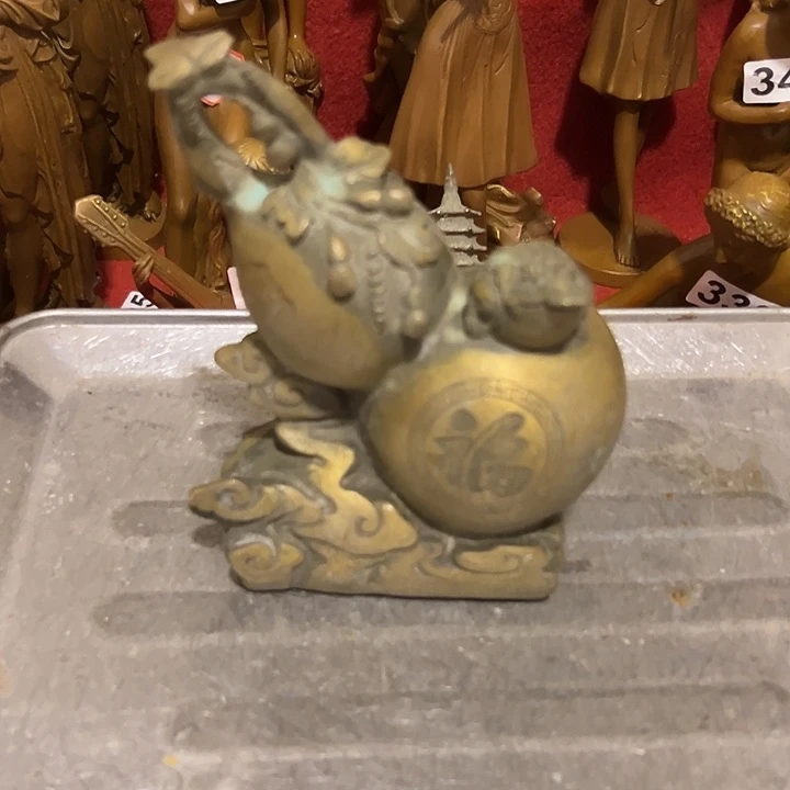 黄铜摆件，文房工艺品摆件