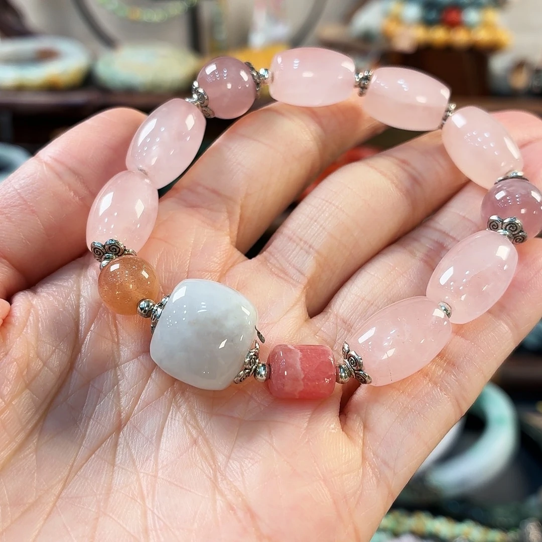 翡翠未镶嵌手链手串