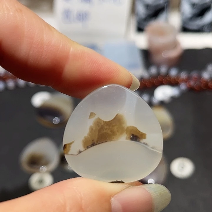 玛瑙/玉髓未镶嵌吊坠(不含链)