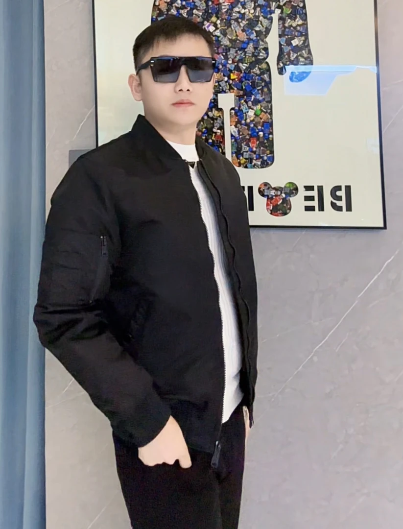 【瑞创Fashion】春季美式MA1潮流百搭棒球领夹克时尚休闲飞行员外套