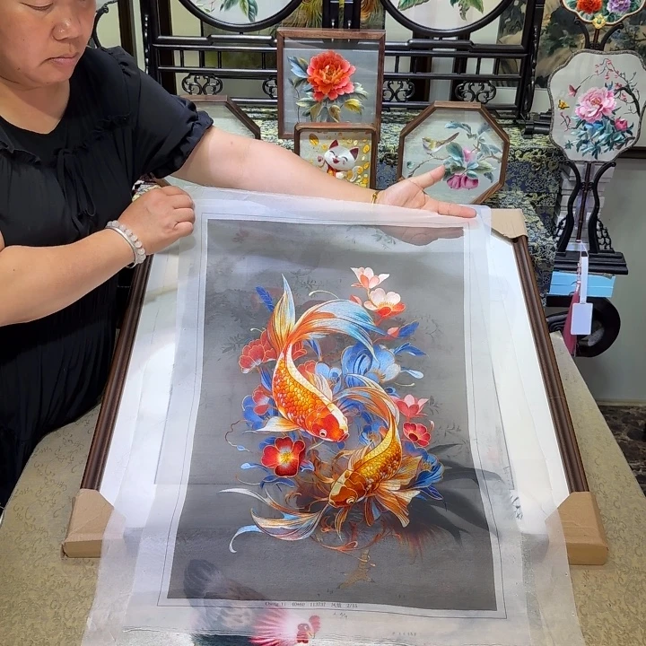 刺绣刺绣工艺精湛独特设计理念