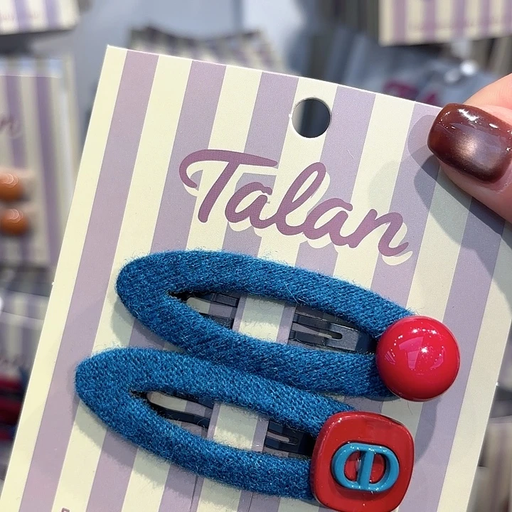 布艺铁合金蓝色猪鼻子拜拜